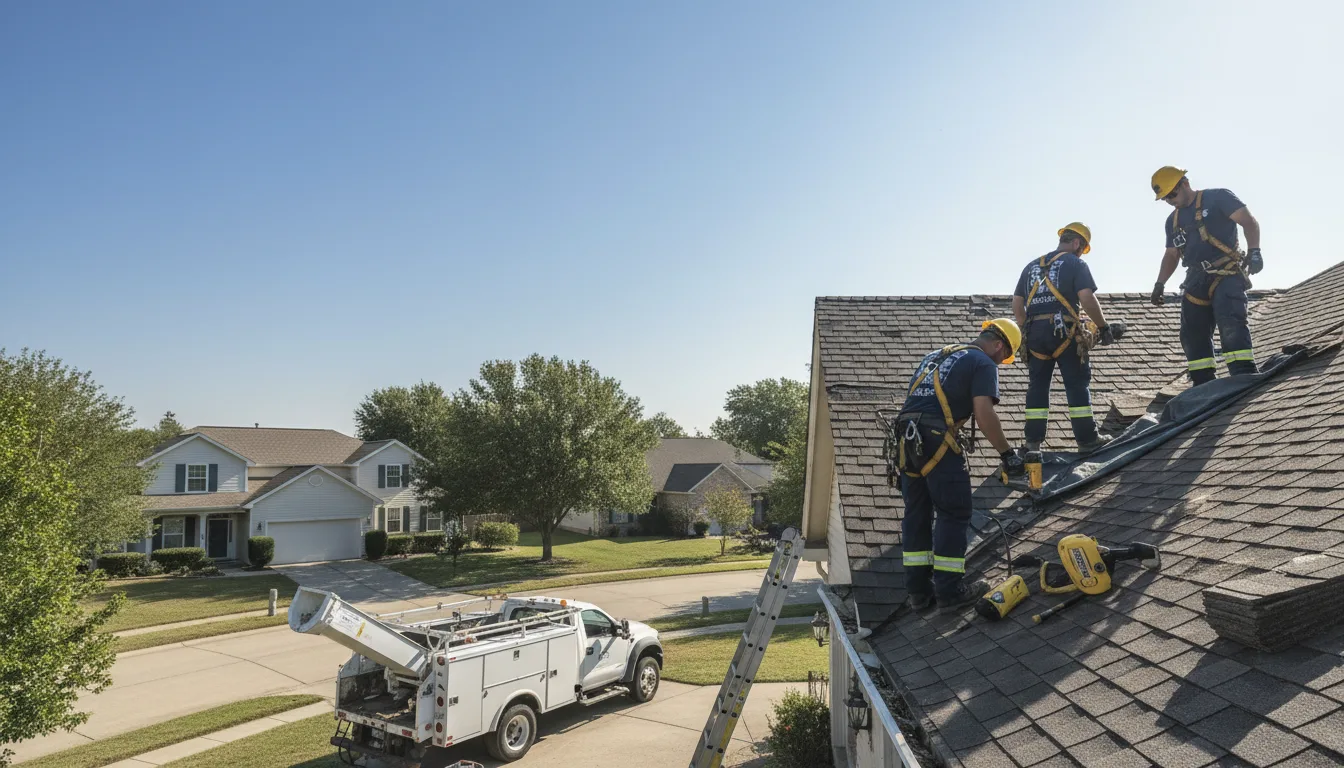Emergency Roof Repair in Bondville, IL near me